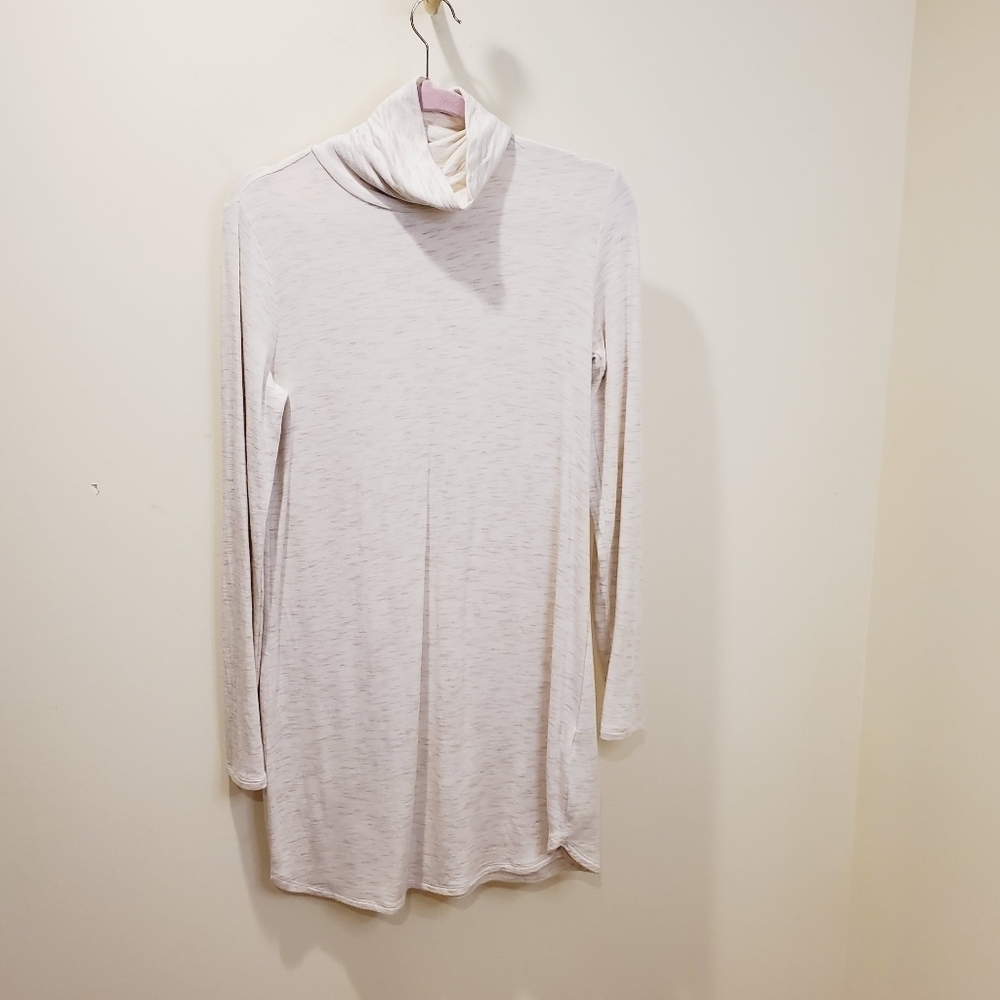Abercrombie and fitch beige turttleneck  sweater dress size S
